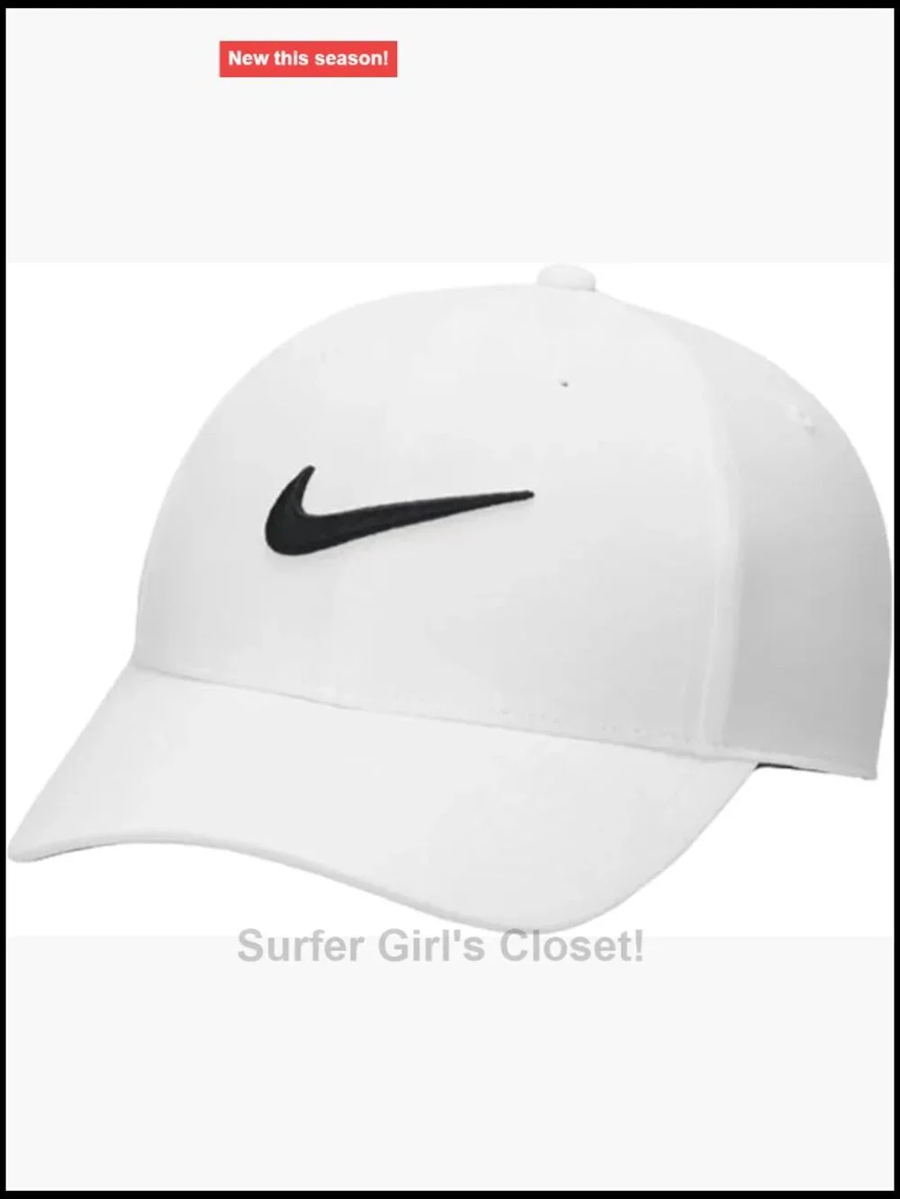 Moisture Wicking Low Profile Adjustable Golf Cap